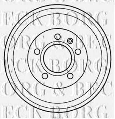 BORG & BECK bbr7215 -  